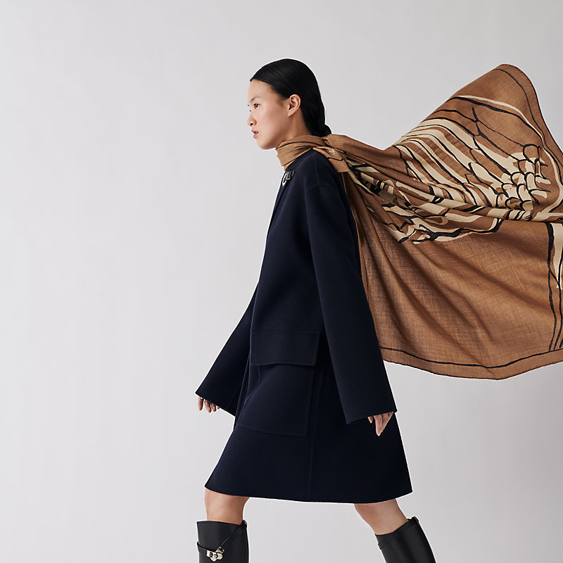 史上最も激安】 新品❗️エルメス スカーフ カシミヤストール Libre ...